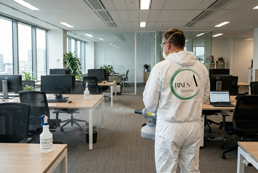 Expert certifié pour la désinfection de locaux