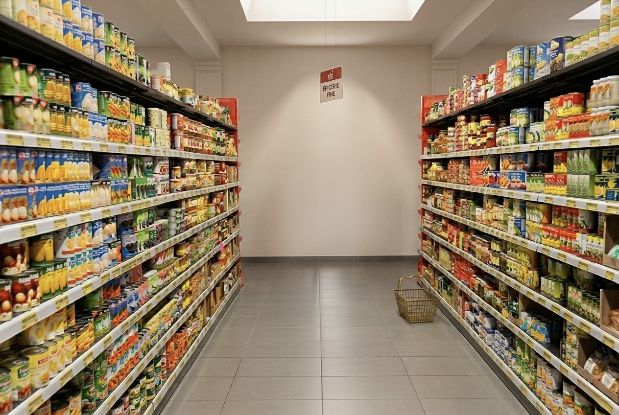 Audit sanitaire dans un commerce alimentaire par un inspecteur de la DDPP