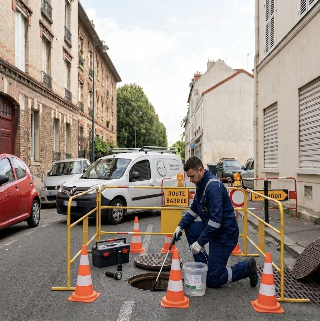 Intervention de dératisation à Paris dans un immeuble de la petite couronne