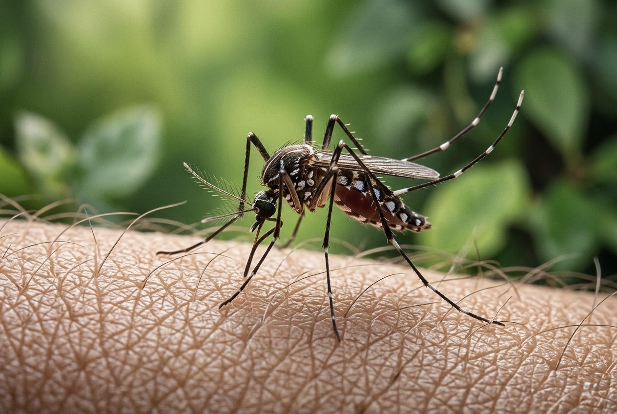 Moustique tigre Aedes albopictus présent en Île-de-France